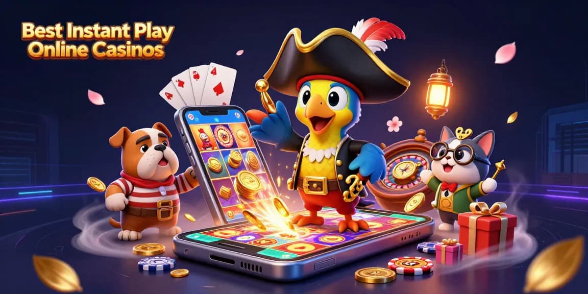 Experience the excitement at Best Instant Play Online Casinos with vibrant slot games and winning action!