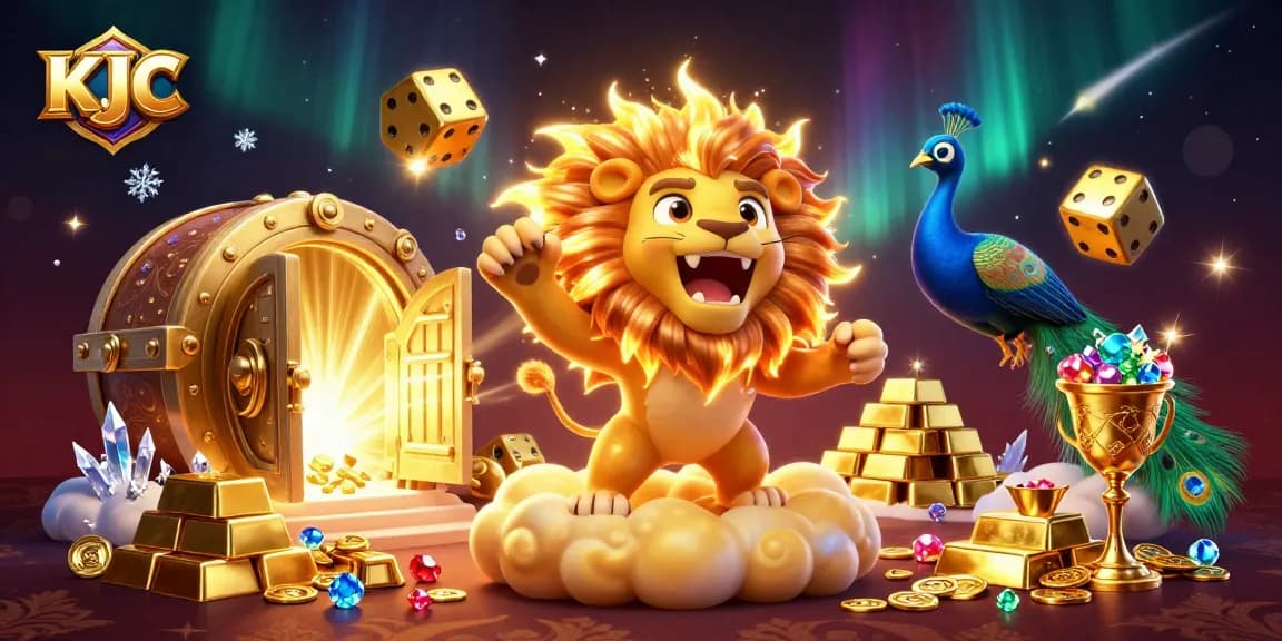 KJC players revel in a golden treasure vault bursting with riches and excitement