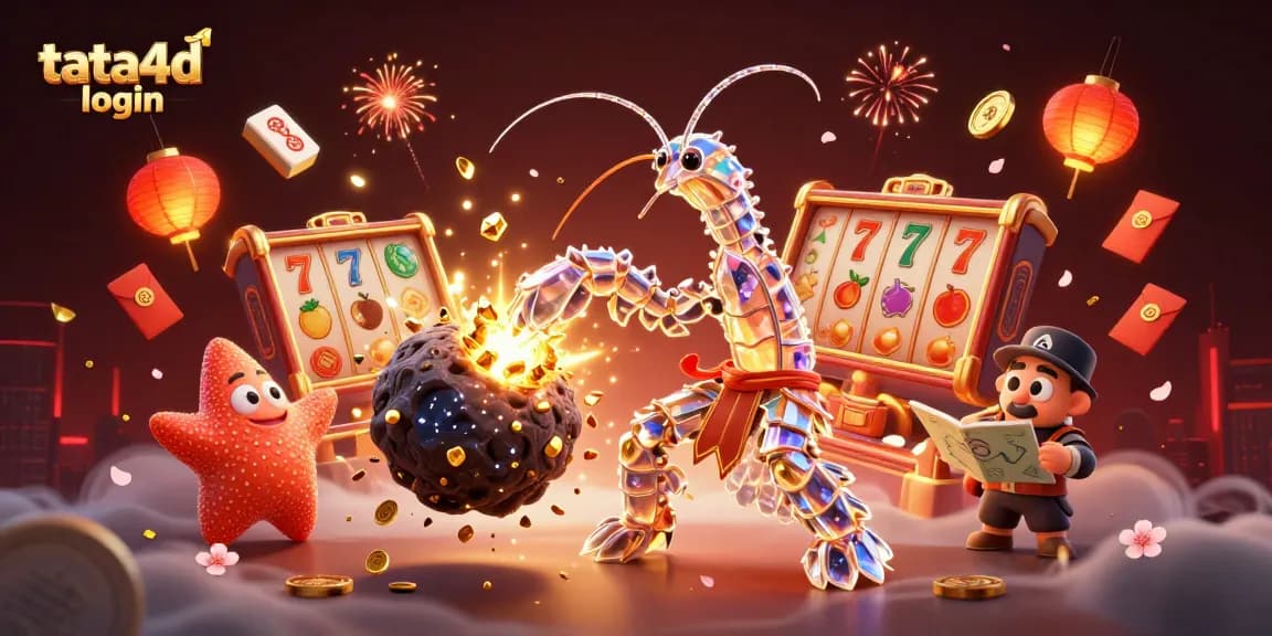 Engage with the thrilling tata4d login while exploring a vibrant, detailed casino world.