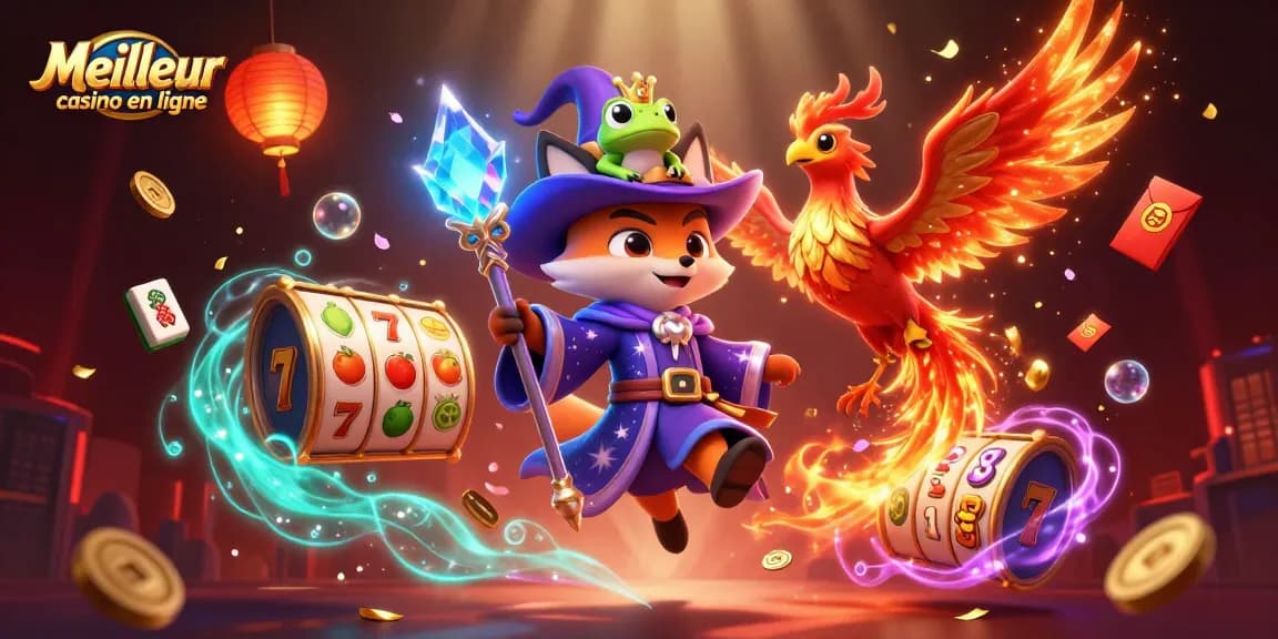 Experience the thrill of the Meilleur casino en ligne with dynamic 3D elements and magical characters.