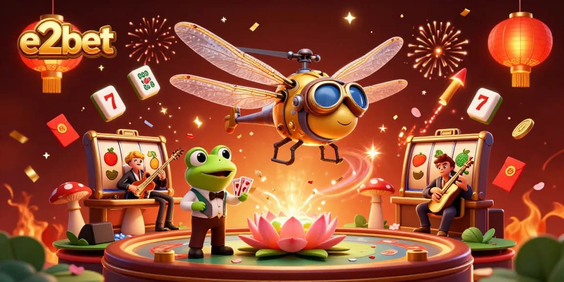 Try your luck with e2bet at the enchanting lily pad casino, where excitement awaits.