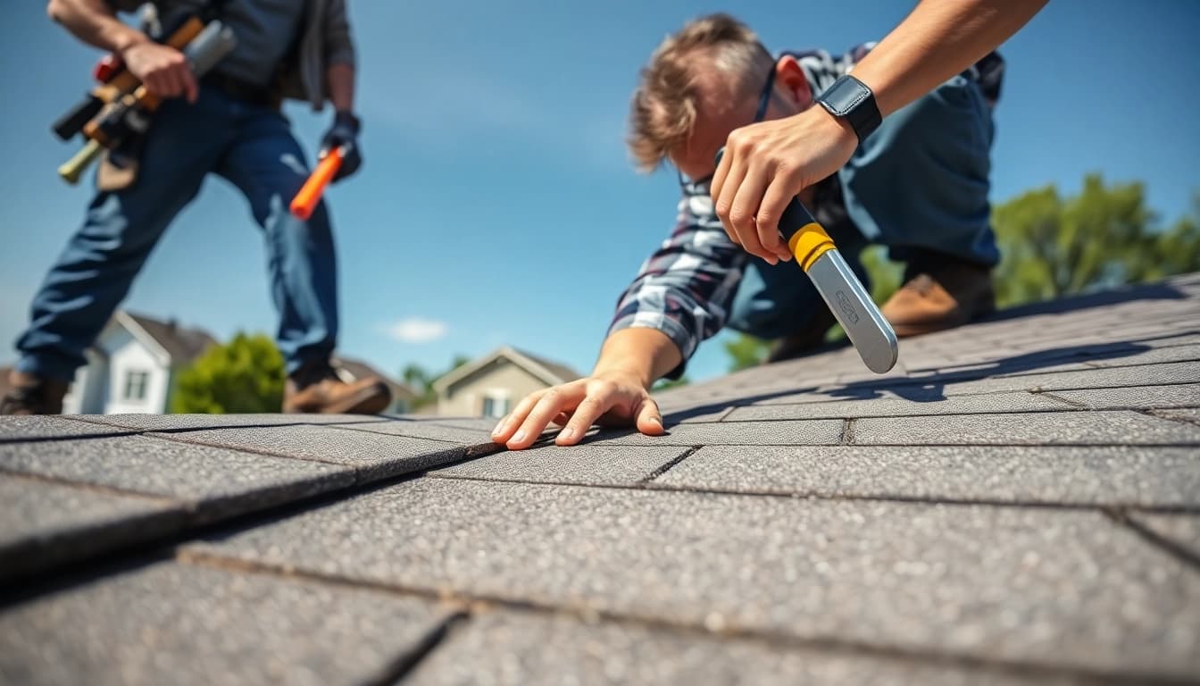 Inspecting roofing twinsburg ohio to ensure quality services and construction integrity.