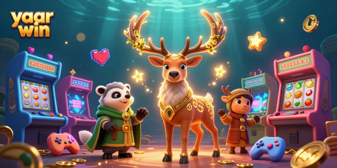 Experience the thrill of yaar win with the enchanting Celtic druid stag and vibrant online slots.