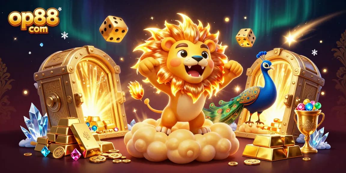 Play bold at op88 com, where exhilarating 3D gaming adventures await amidst vibrant treasures and fortune!