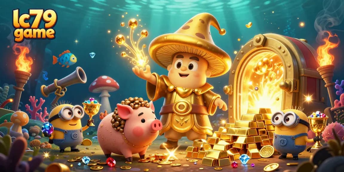 Trải nghiệm bắn cá hấp dẫn tại lc79 game với hình ảnh 3D sống động và giải thưởng lớn.