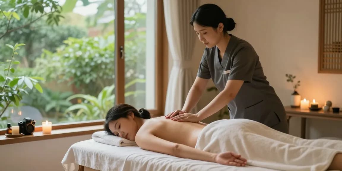 Experience the ultimate 강남출장안마 in a serene spa environment with soothing elements.