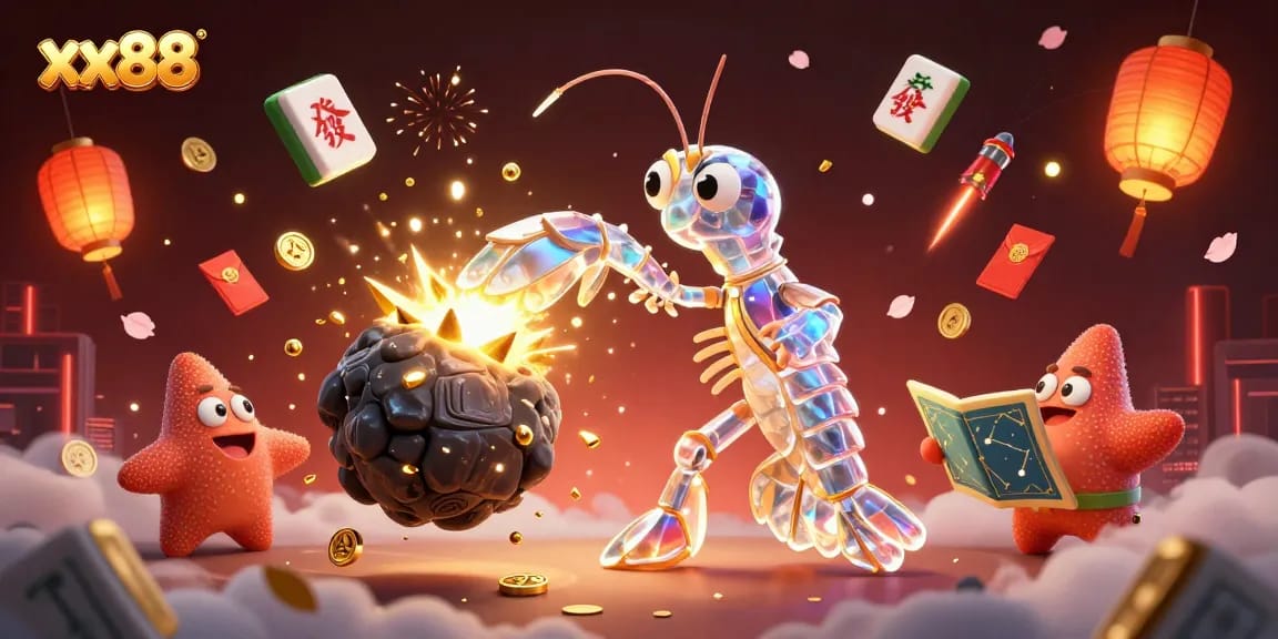 Engage with xx88's thrilling casino experience featuring vibrant characters and dynamic game elements.