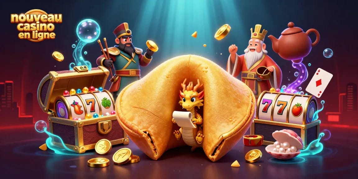 Plongez dans l'univers du nouveau casino en ligne, avec des dragons et des rouleaux de jackpots éclatants.