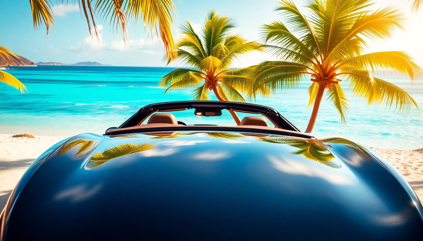 Luxury Convertible Car Rental St Barts for an Unforgettable Experience