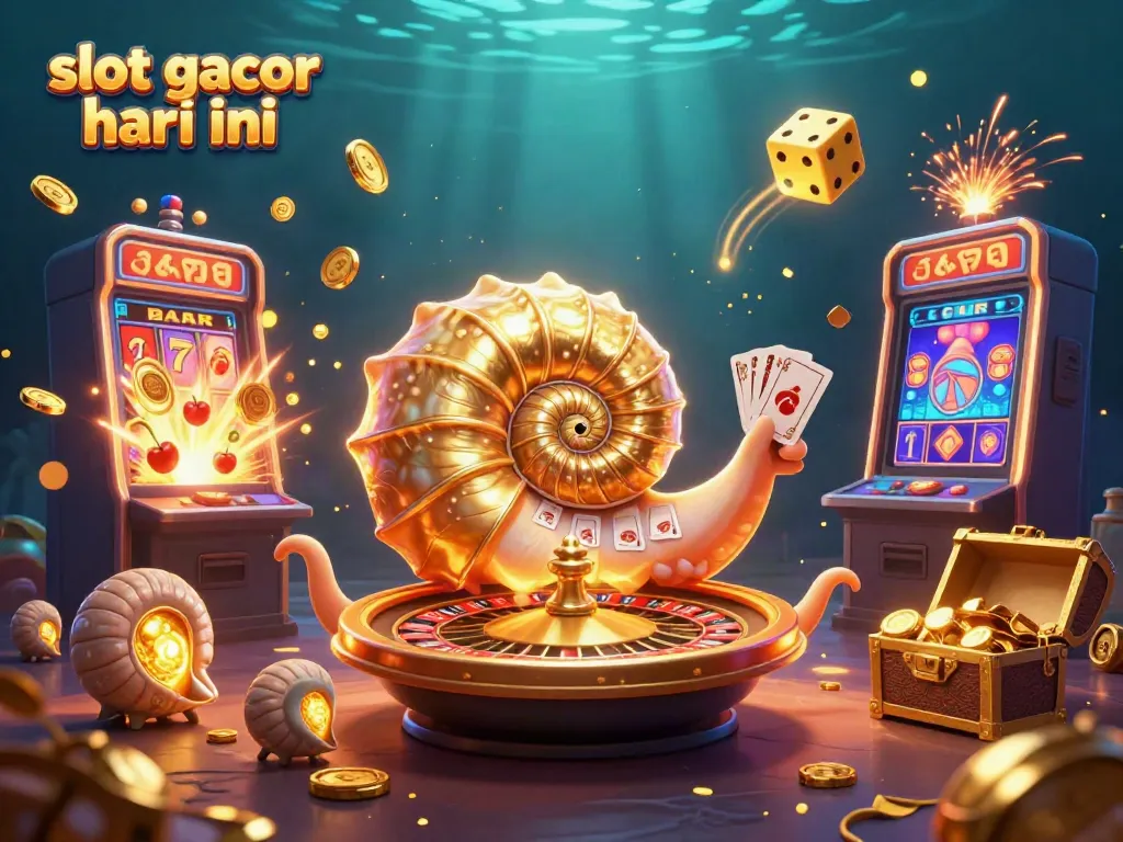 Experience winning moments with slot gacor hari ini amidst a vibrant casino scene.
