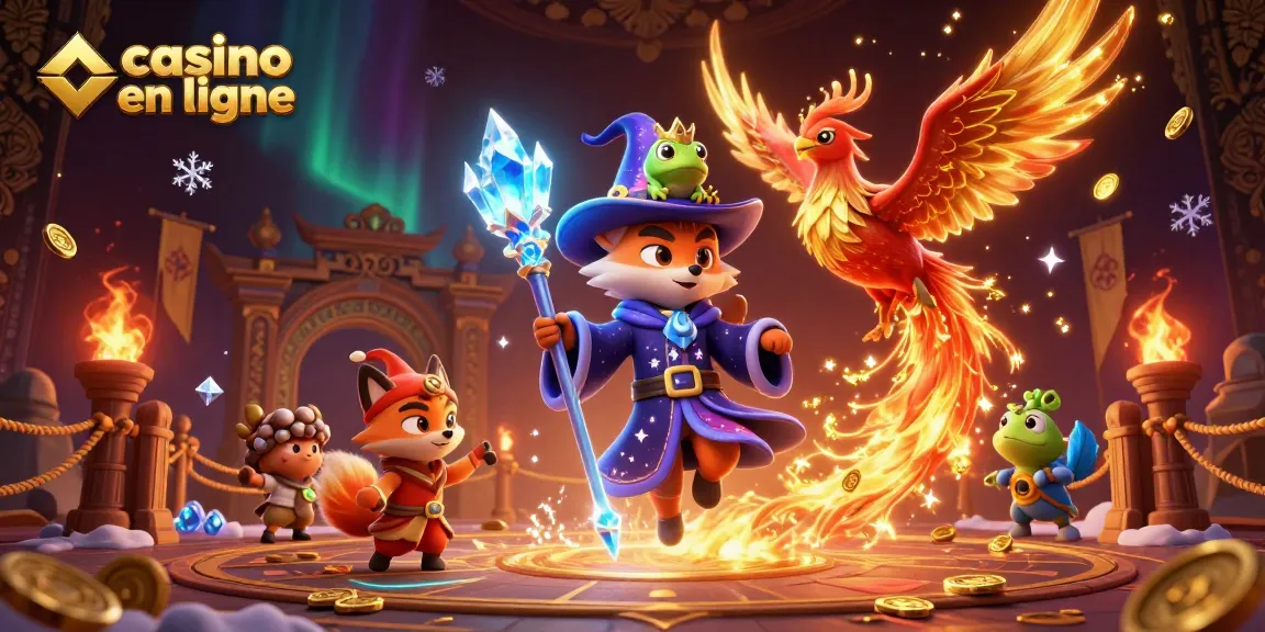 Jeux passionnants de casino en ligne enrichis de magie et de mystère.