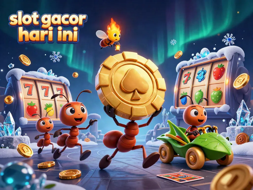 Experience slot gacor hari ini with a thrilling heist featuring ants and dynamic gambling elements.