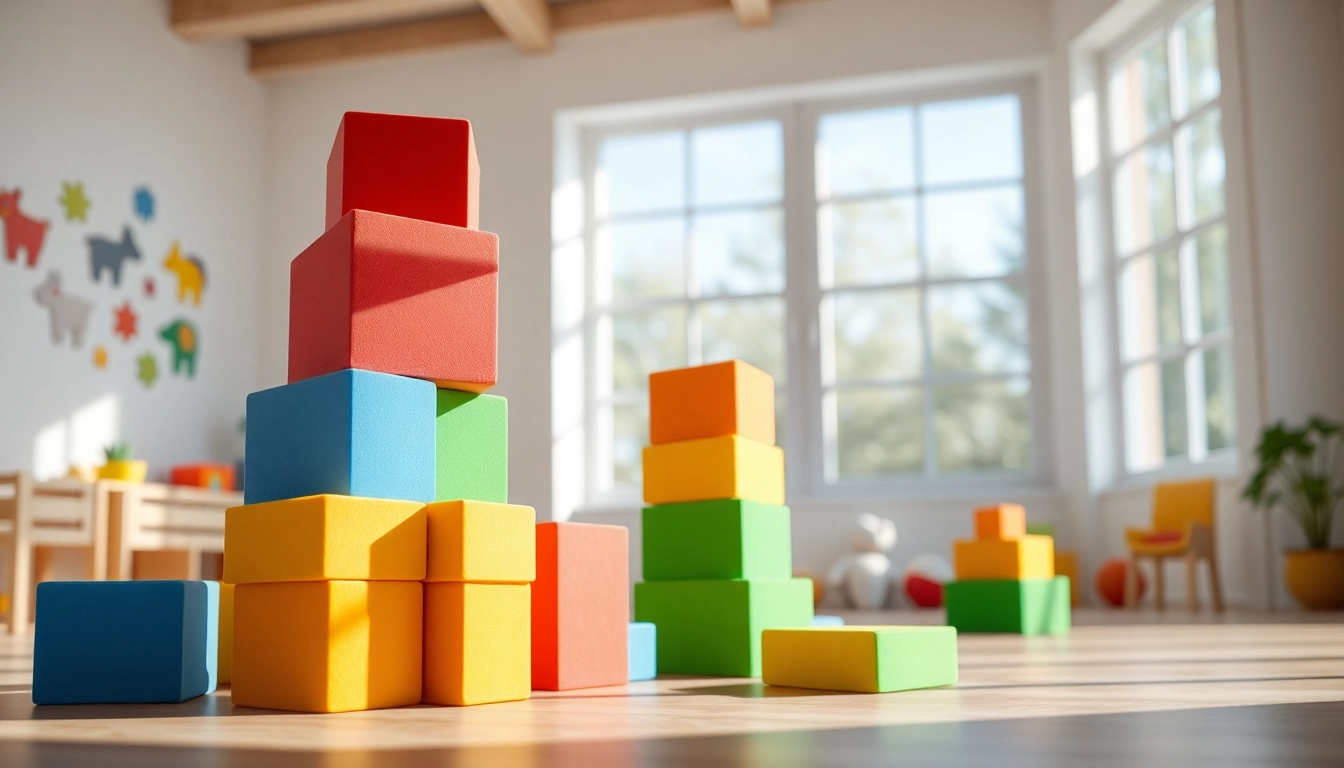 Engaging Children with Safe and Fun Soft Foam Building Blocks