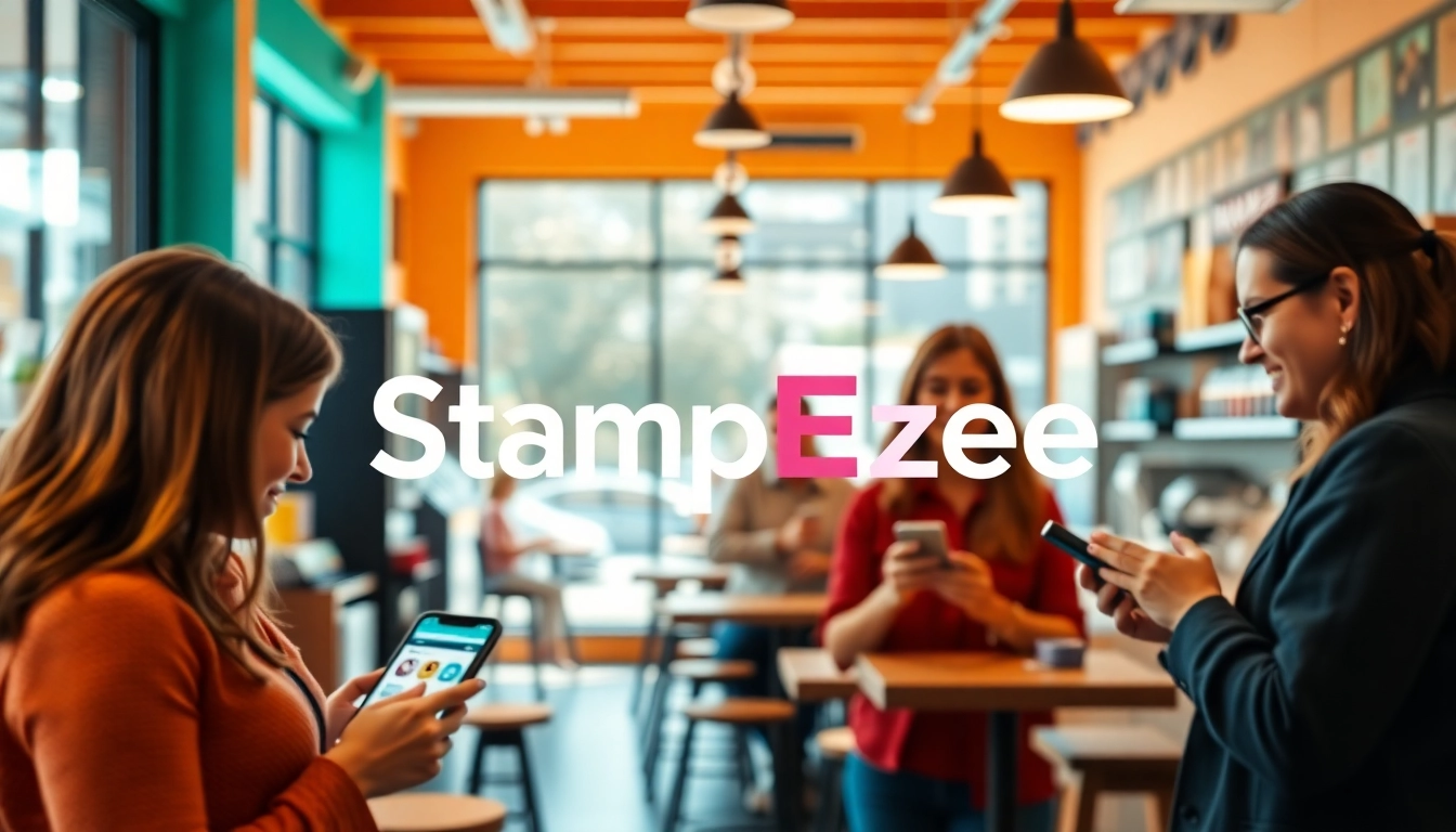 Engage with digital loyalty rewards through the innovative StampEzee program.