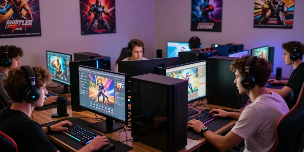 Players engaged in singatoto login and gaming, showcasing vibrant online gaming atmosphere.