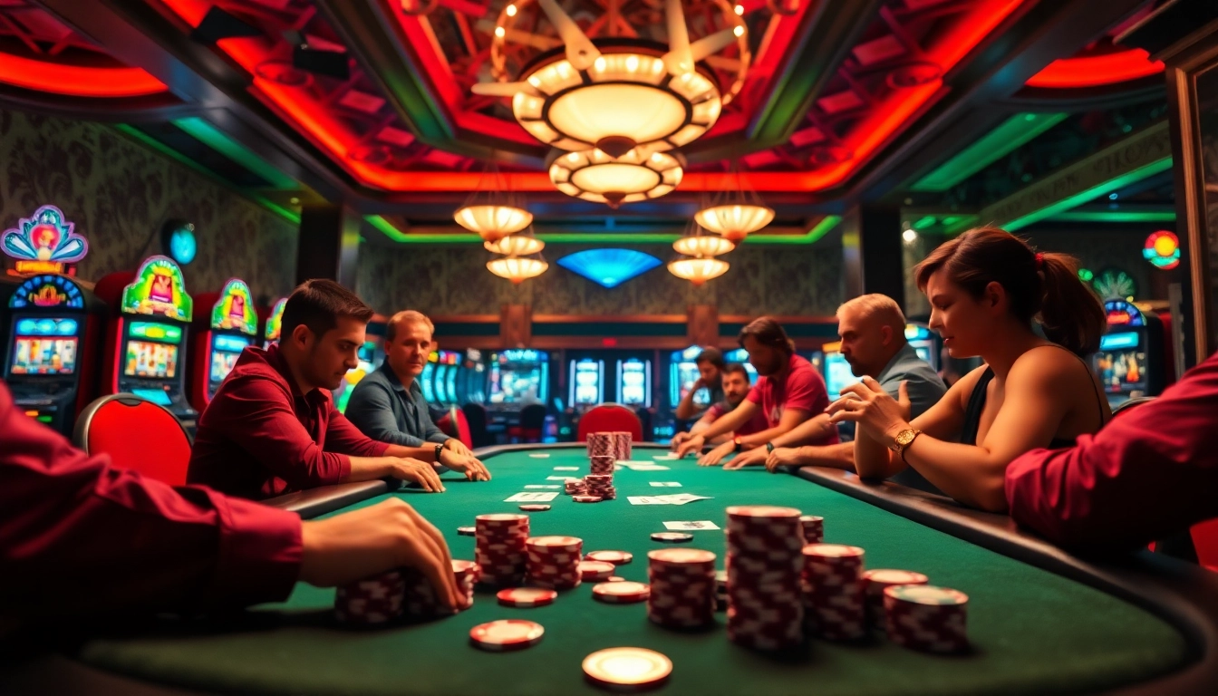 Menangkan di situstogel88 dengan aksi poker yang mendebarkan dan suasana kasino yang ramai.