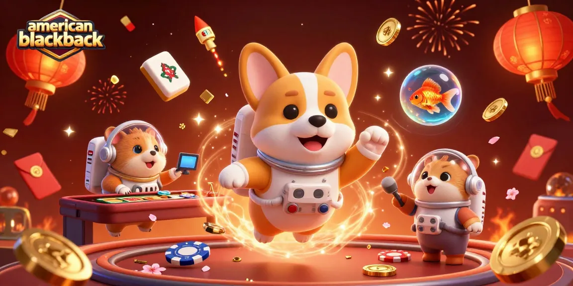 Experience thrilling action in American Blackjack with immersive 3D characters and casino elements.