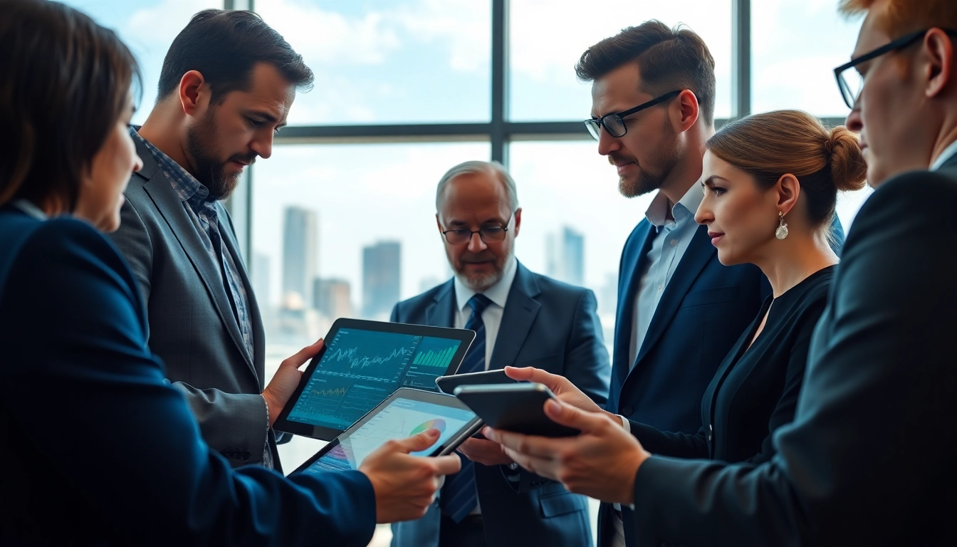 Enhance your understanding of AI Investing with professionals analyzing data and trends.