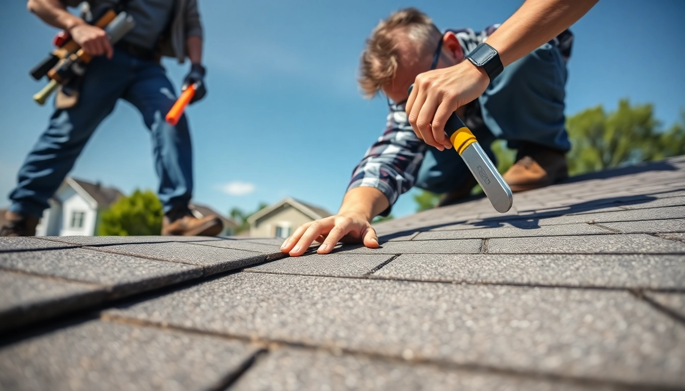 Inspecting roofing twinsburg ohio to ensure quality services and construction integrity.
