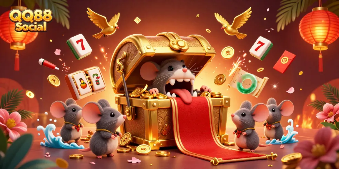 Engage with QQ88 Social's vibrant gaming scene of fortune and entertainment, featuring captivating elements.