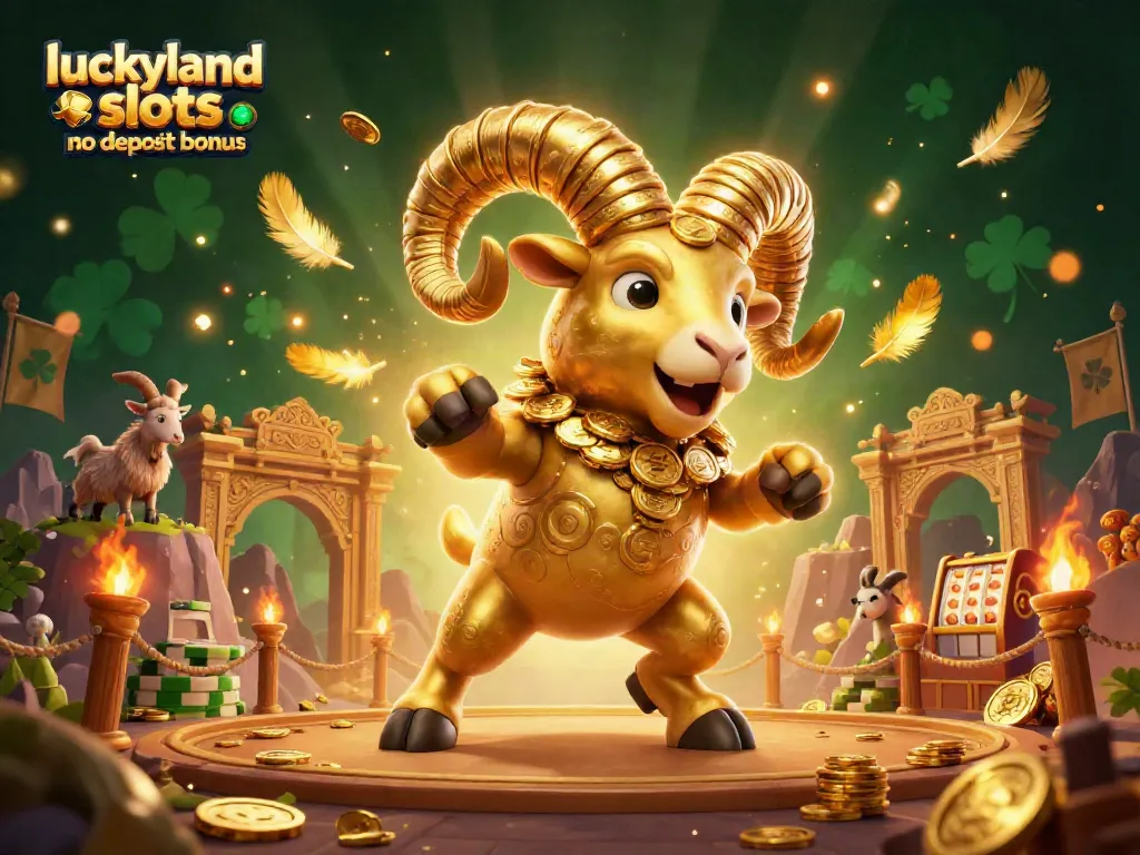 Spin the reels with luckyland slots no deposit bonus and experience thrilling wins surrounded by gold coins and dynamic action.