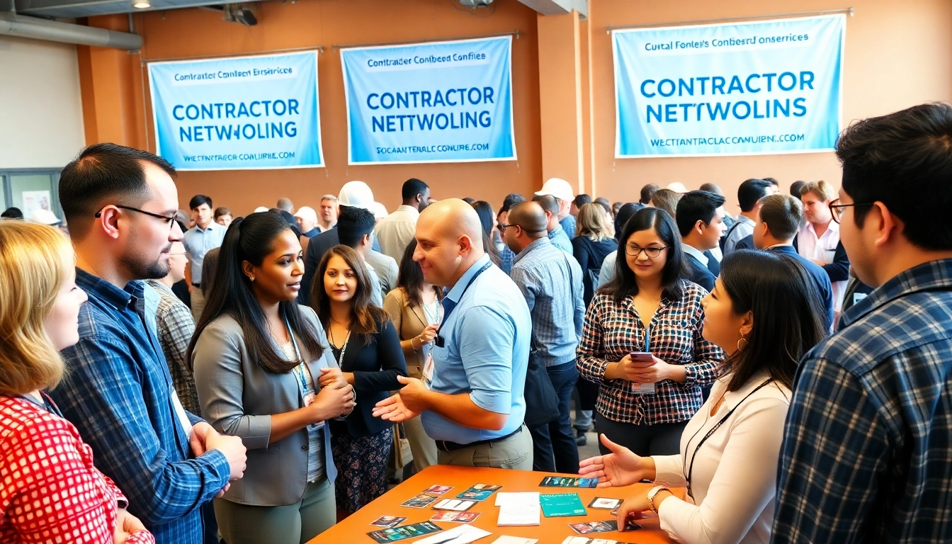 Engaged attendees at a contractor networking group socal event, highlighting collaboration and connections.