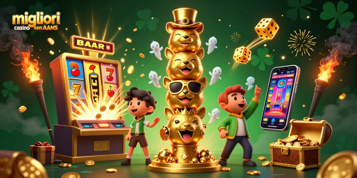 Scopri i migliori casino non AAMS per un'esperienza di gioco avvincente e vincente.