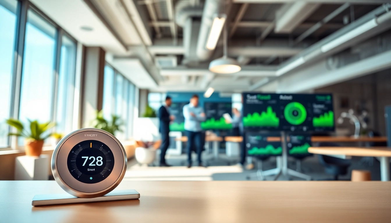 Enhance efficiency with British Gas business gas solutions in a modern office environment.