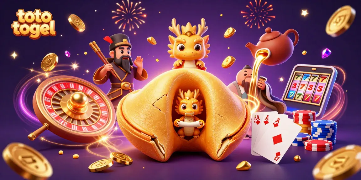 gambar ilustrasi 3D toto togel penuh keceriaan dengan karakter unik dan elemen permainan menarik