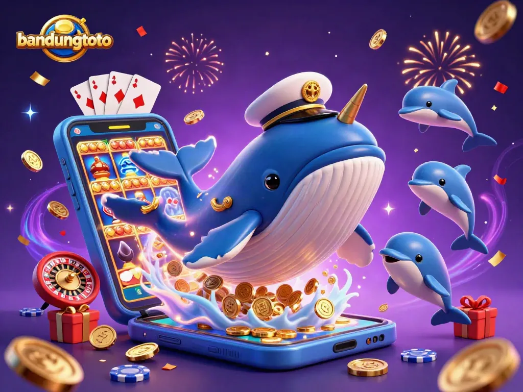 Experience thrilling games at bandungtoto with a whimsical cartoon casino scene full of surprises.
