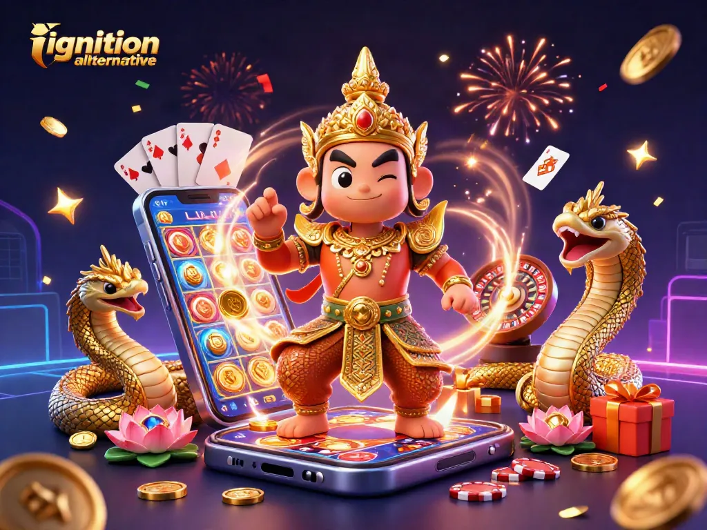 Experience the top ignition alternative sites for US players with a colorful casino scene.